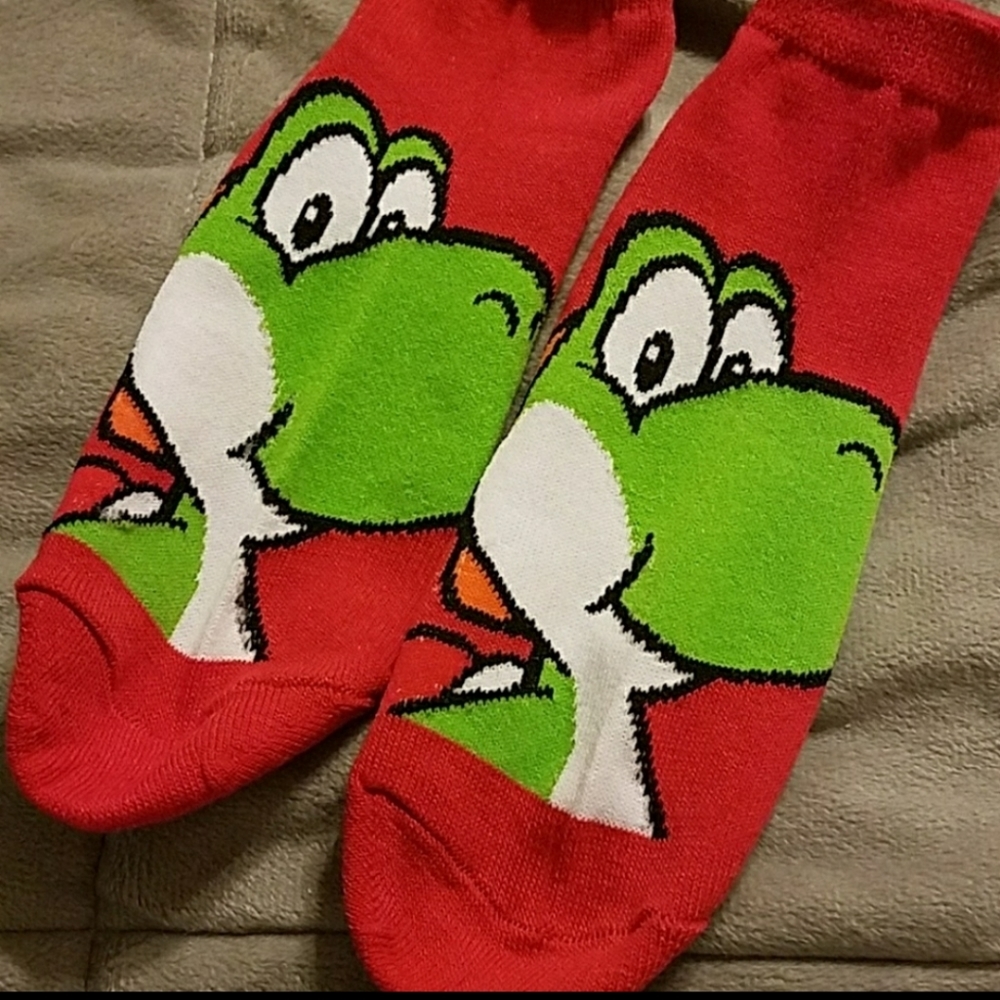 Kids Yoshi ankle socks